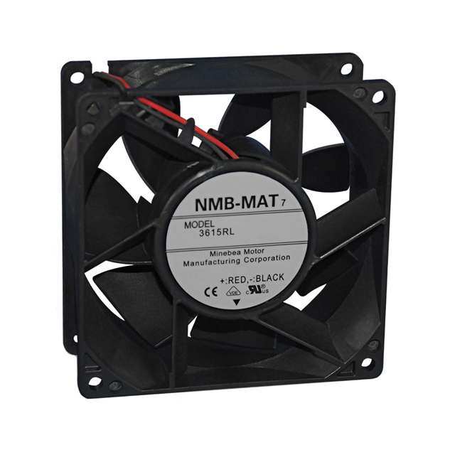 3615RL-04W-B49-E00 NMB Technologies Corporation FAN AXIAL 92X38.4MM 12VDC WIRE