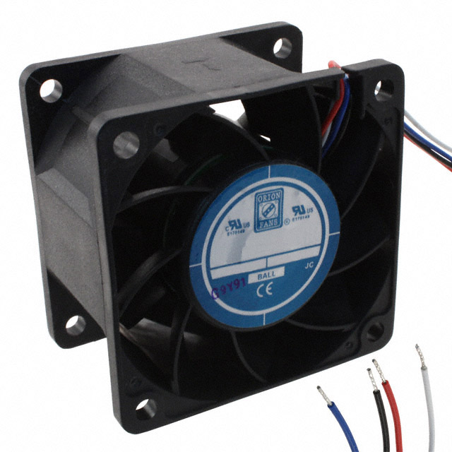 OD6038-12HBVXC10A Orion Fans FAN AXIAL 60X38MM 12VDC WIRE