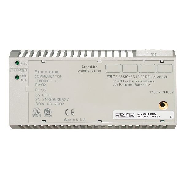 Schneider Electric 170ENT11001 PLC communication module