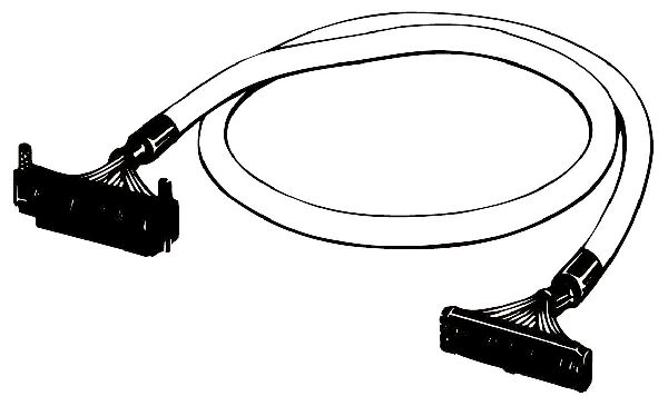 Omron XW2Z0488H PLC connection cable