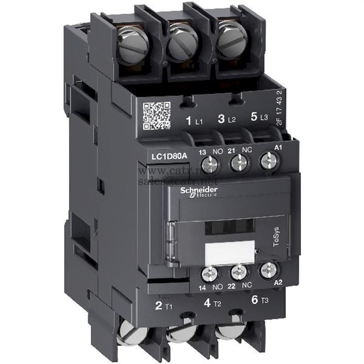 Schneider Electric LC1D80A6M7 Power contactor, AC switching