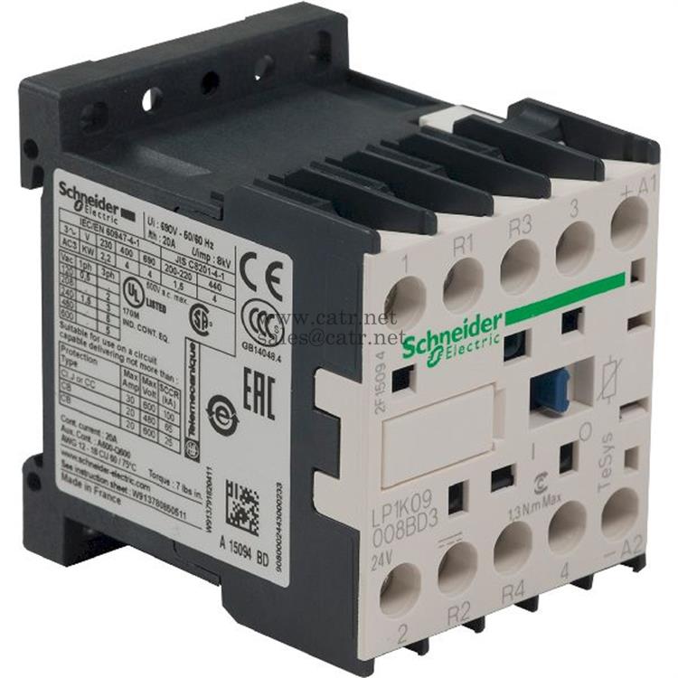 Schneider Electric LP1K09008BD3 Power contactor, AC switching